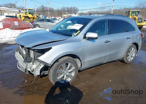 2015 Acura Mdx Advance Pkg W/Entertainment Pkg из США, поврежденный, VIN 5FRYD4H87FB027097